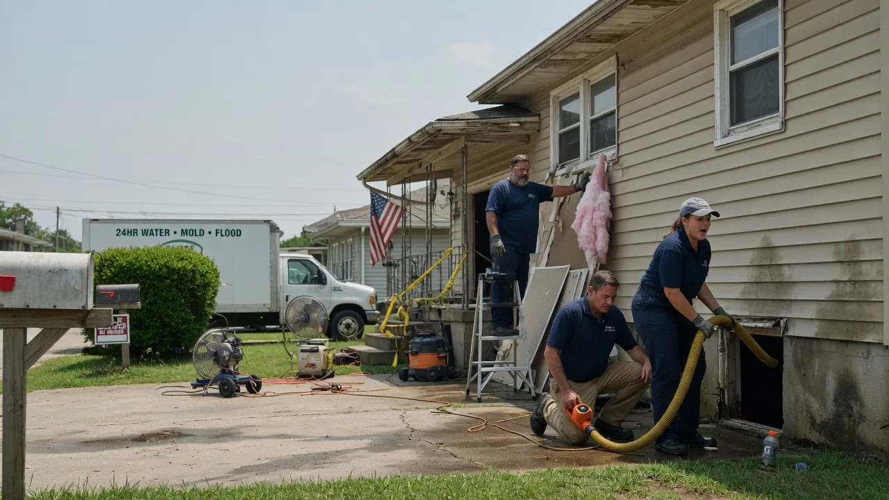 Water Damage Repair in Santa Fe, TN near me
